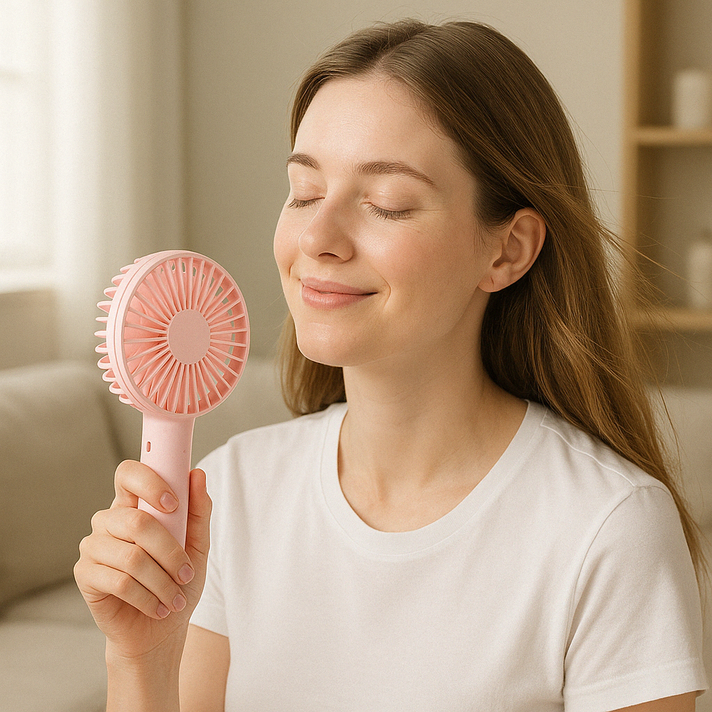 UBA™-Portable Handheld Mini Rechargeable Fan